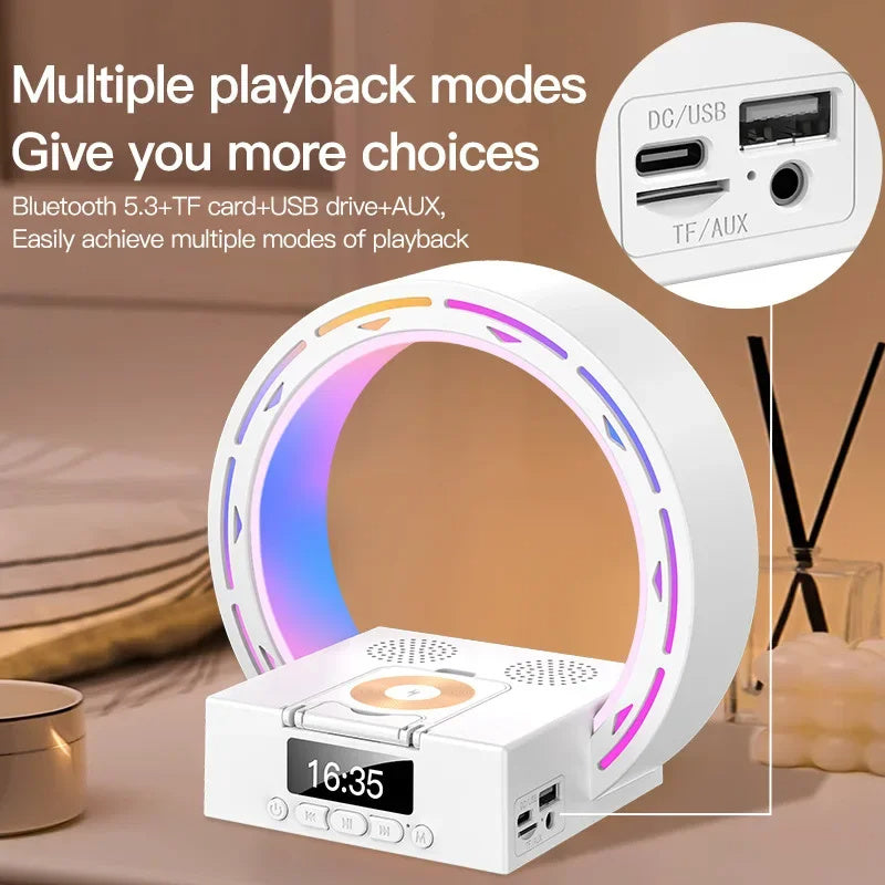 Multifunctional Bed Clock