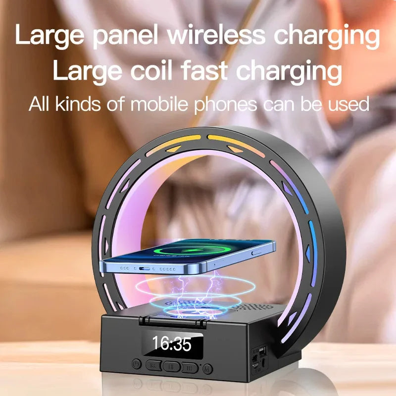 Multifunctional Bed Clock